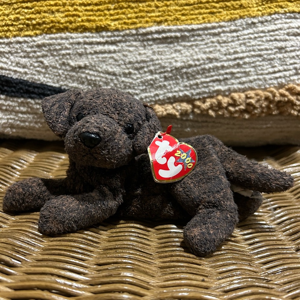 2/$20❤️- TOY | Ty Beanie Baby Fetcher the dog 2000